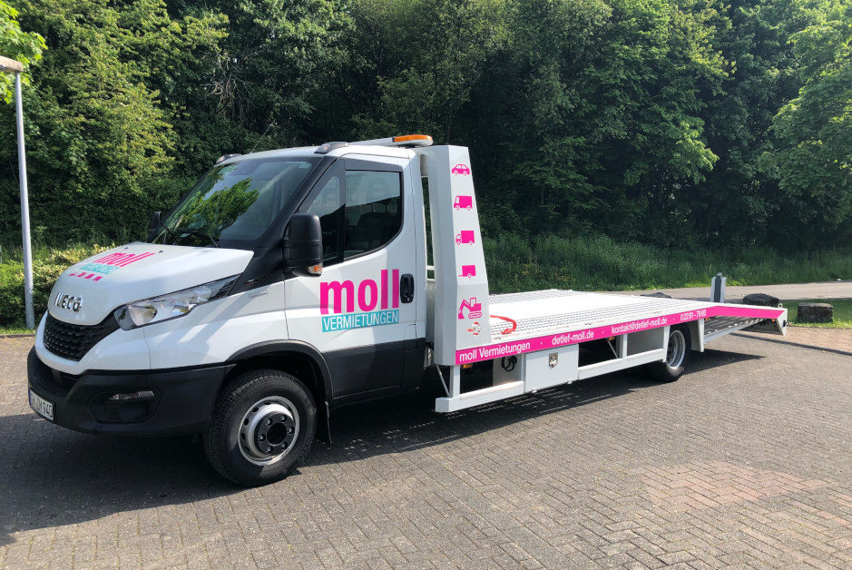 LKW 7,2 t – Der Nutzlastriese unter den Autotransportern – Nutzlast 4,132 t