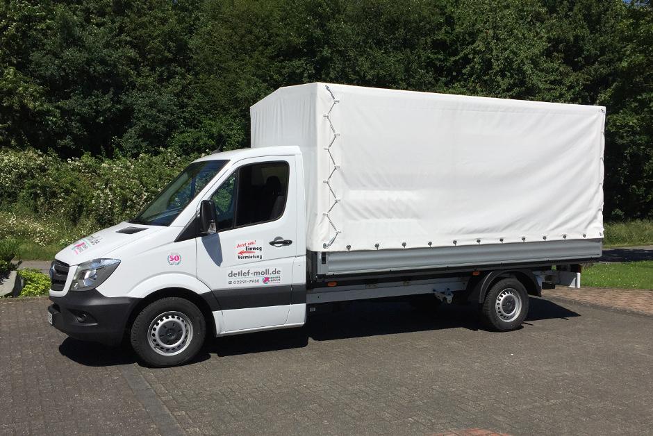 Transporter – Pritsche mit Plane